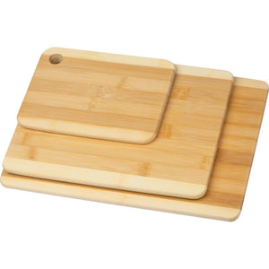Set van 3 bamboe snijplankjes 11099