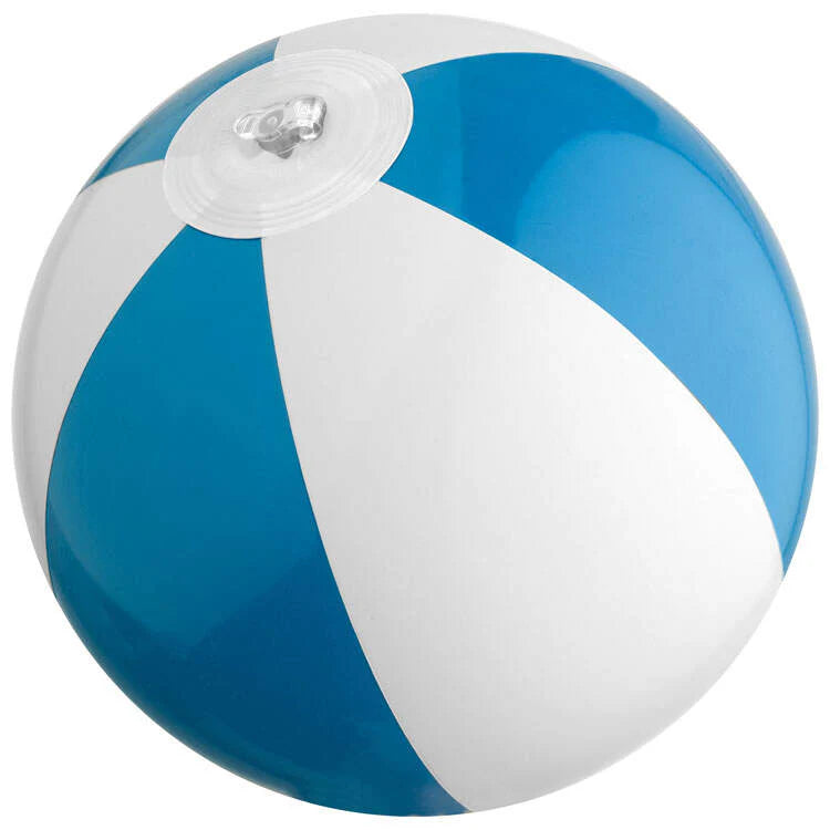 Kleine strandbal Acapulco blauw onbedrukt 6508