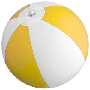 Kleine strandbal Acapulco rood onbedrukt 6511