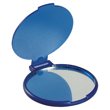 Klapspiegelje rond Ø 6 cm bedrukken