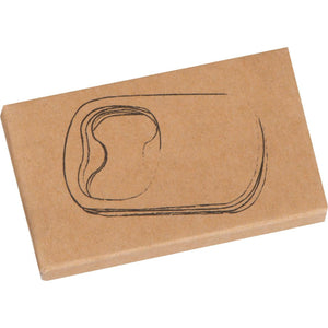 Flesopener van metaal met bamboe ommanteling 3903