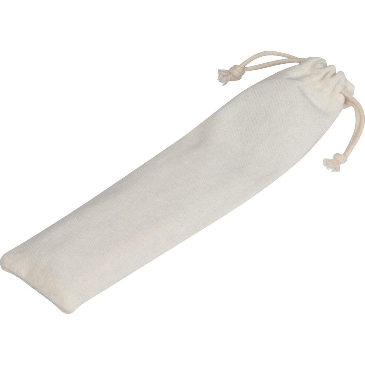 Bestekset in katoenen hoesje sample