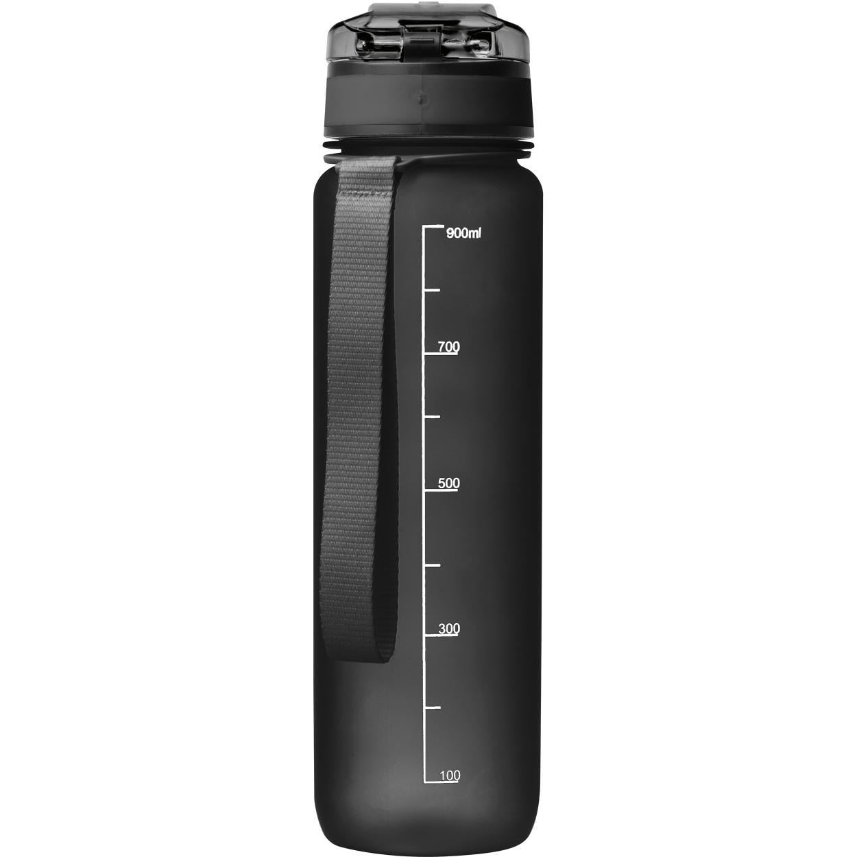 Sport drinkfles van kunststof blauw 1 kleur 11768