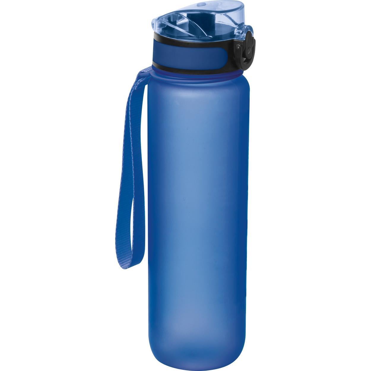 Sport drinkfles van kunststof groen 1 kleur 11770