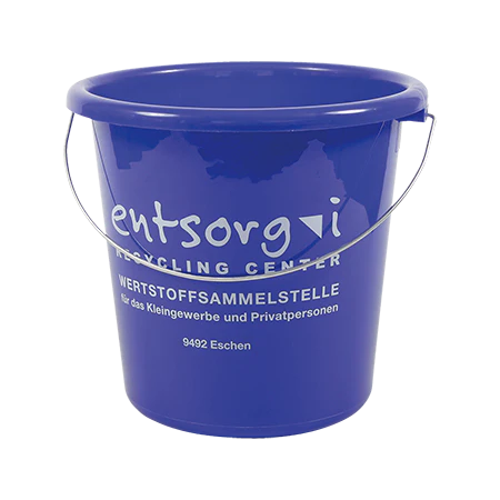 Emmer 10 liter donkergroen 1 kleur 3641