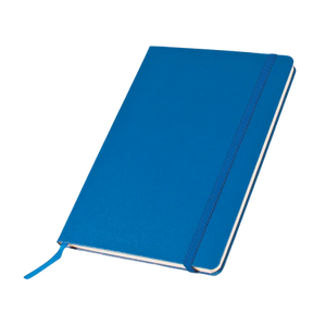 Notitieboek A5 80 pag donkerblauw onbedrukt 8364