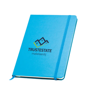 Notitieboek A5 80 pag lichtblauw 1 kleur 8365