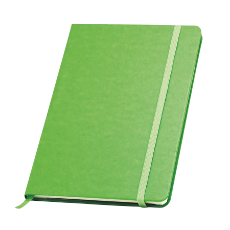 Notitieboek A5 80 pag lichtblauw onbedrukt 8366