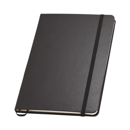 Notitieboek A5 80 pag rood 1 kleur 8369