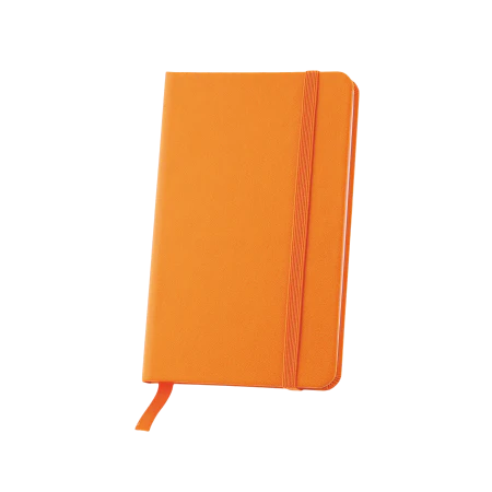 Notitieboekje A6 80 pag geel 1 kleur 8461
