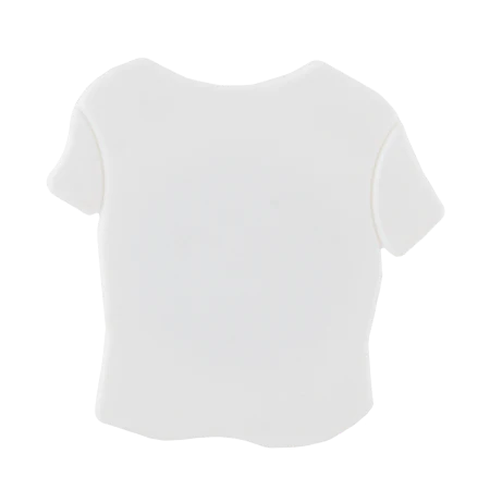 T-shirt magneet wit 1 kleur 12696