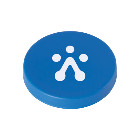 Magneet Ø 40 mm donkerblauw 2 kleuren 7461