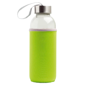 Glazen fles neopreen hoes bedrukken
