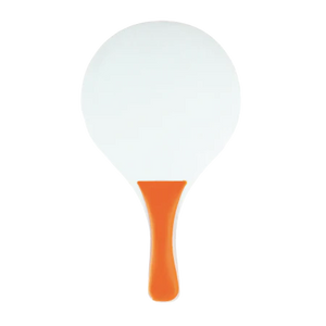 Beach tennisset in net rood 1 kleur 1453