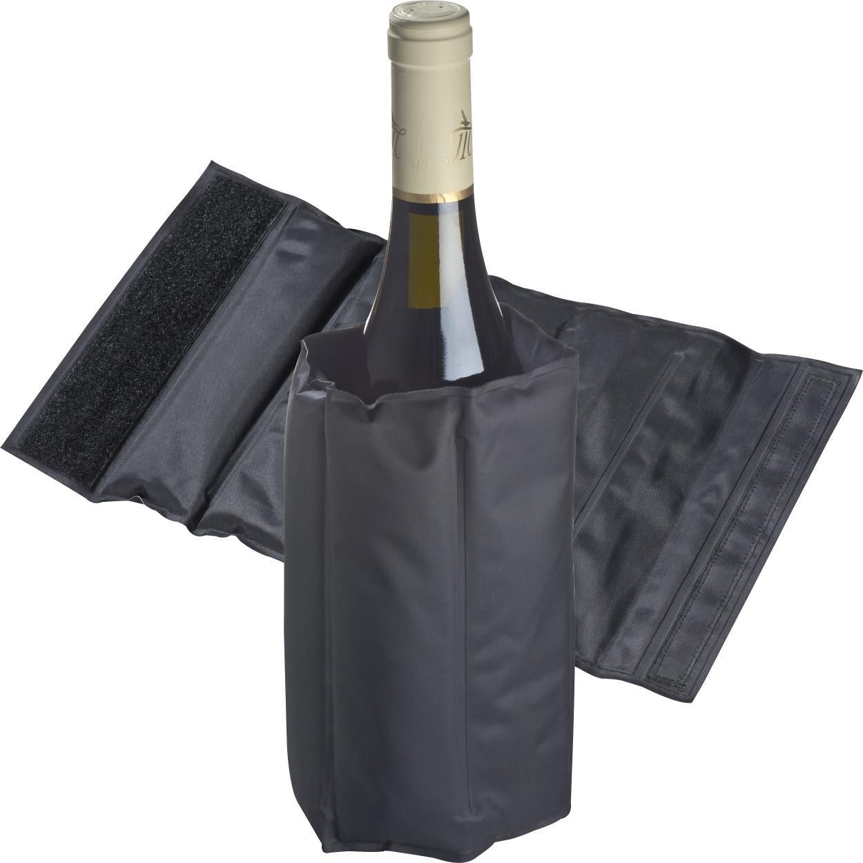 Flessenkoeler met ingebouwde gelpads. bedrukken