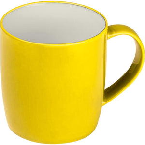 Kop in leuke kleuren (300ml) geel 1 kleur 6742