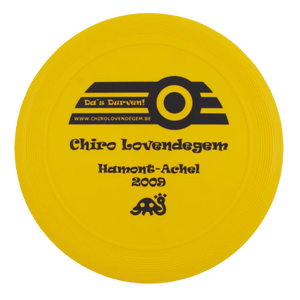 Frisbee 21 cm met ringen donkerblauw 4 kleuren 4111