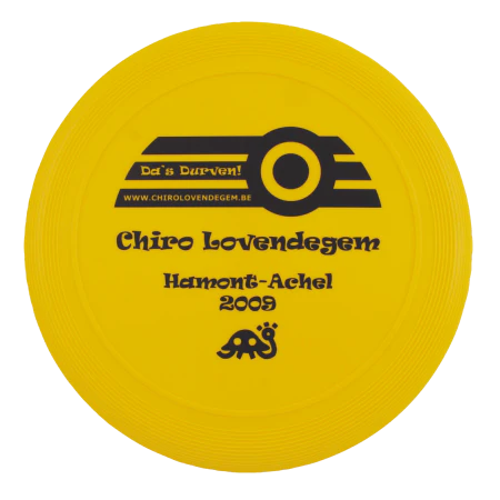 Frisbee 21 cm met ringen donkerblauw 4 kleuren 4111