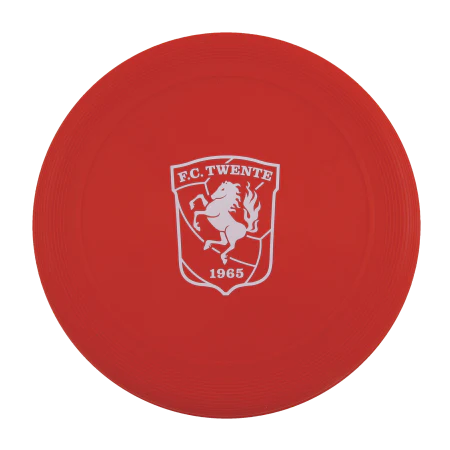 Frisbee 21 cm met ringen donkergroen 1 kleur 4113