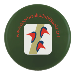 Frisbee 21 cm zonder ringen 72u geel 1 kleur 4119