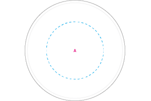 Frisbee 21 cm zonder ringen donkergroen 3 kleuren 4130