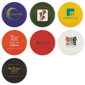 Frisbee 21 cm zonder ringen bedrukken