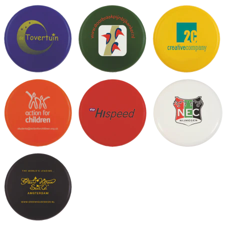 Frisbee 21 cm zonder ringen bedrukken