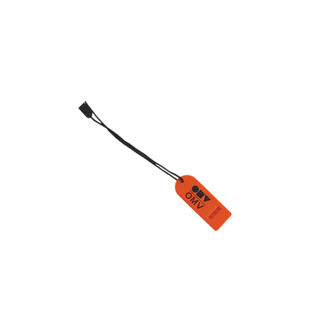 Fluitje met safetykoord sample