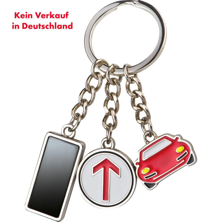 Sleutelhanger van metaal sample