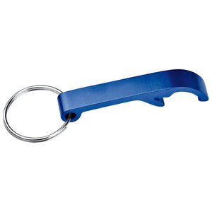 Metalen flesopener Worcester zwart onbedrukt 7882