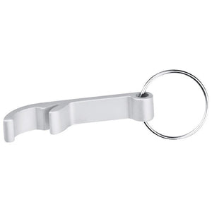 Metalen flesopener Worcester blauw onbedrukt 7881