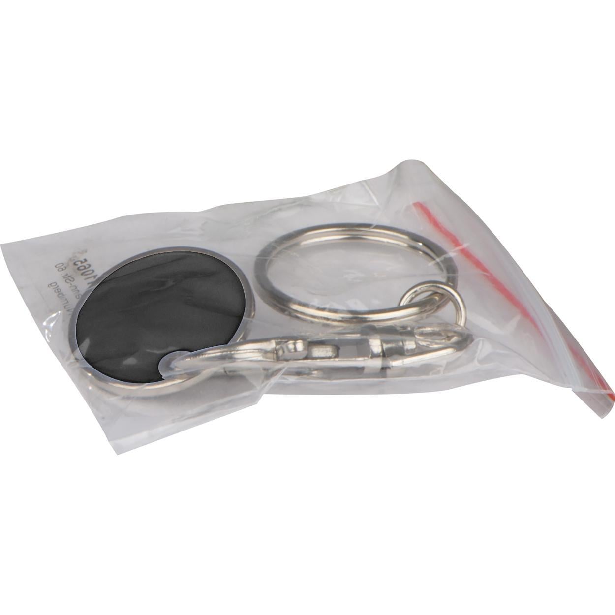 Sleutelhanger met muntje sample