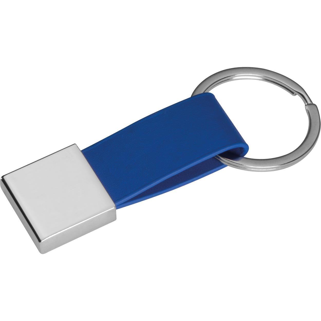 Sleutelhanger met kunstlederen bandje sample