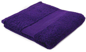 Handdoek 100 x 50 cm rood Borduren 4850