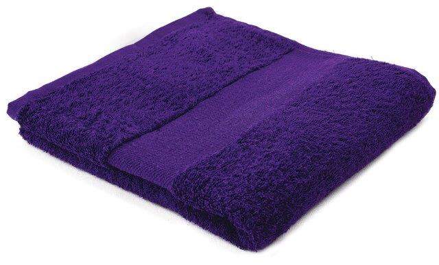 Handdoek 100 x 50 cm rood Borduren 4850