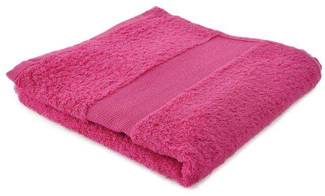 Handdoek 100 x 50 cm rood onbedrukt 4852