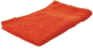 Gastendoekje 50 x 30 cm rood 1 kleur tr 4243
