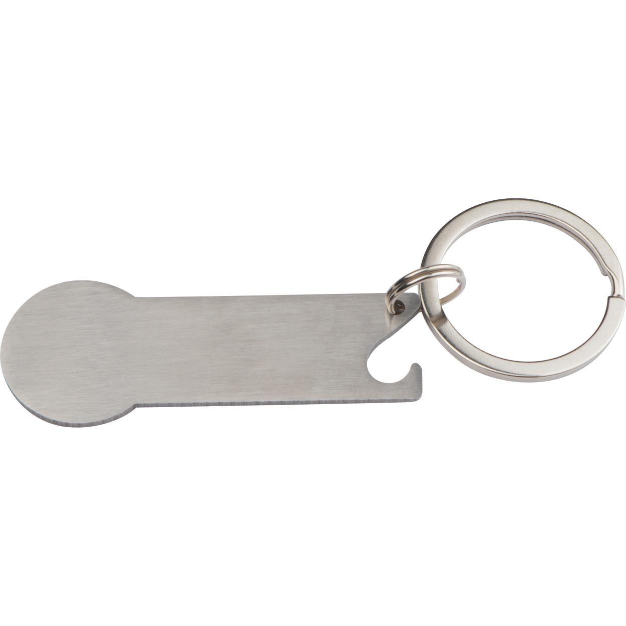 Sleutelhanger winkelwagenmuntje 11573