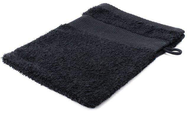 Washand 21 x 16 cm blauw 1 kleur tr 13224
