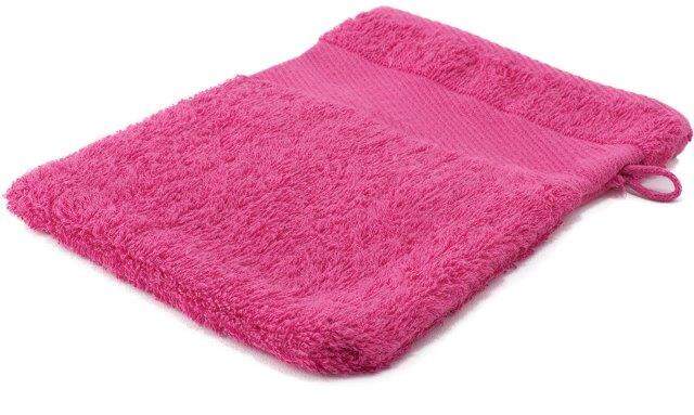 Washand 21 x 16 cm donkerblauw 1 kleur tr 13226