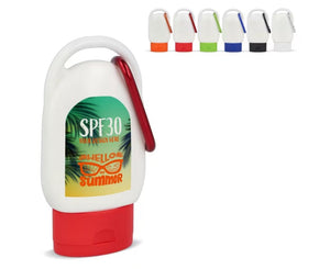 Zonnebrandlotion SPF60 Gerecycled Materiaal bedrukken