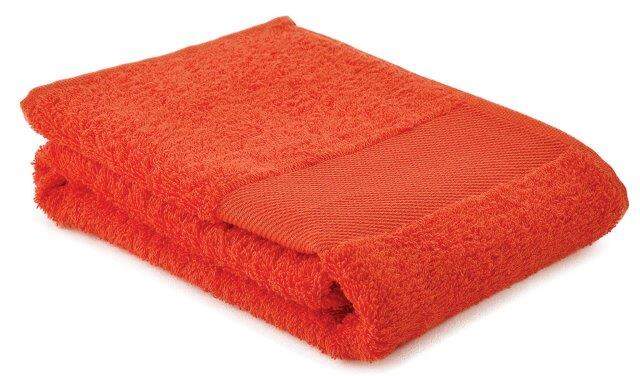 Fitnesshanddoek rood 1 kleur tr 3769