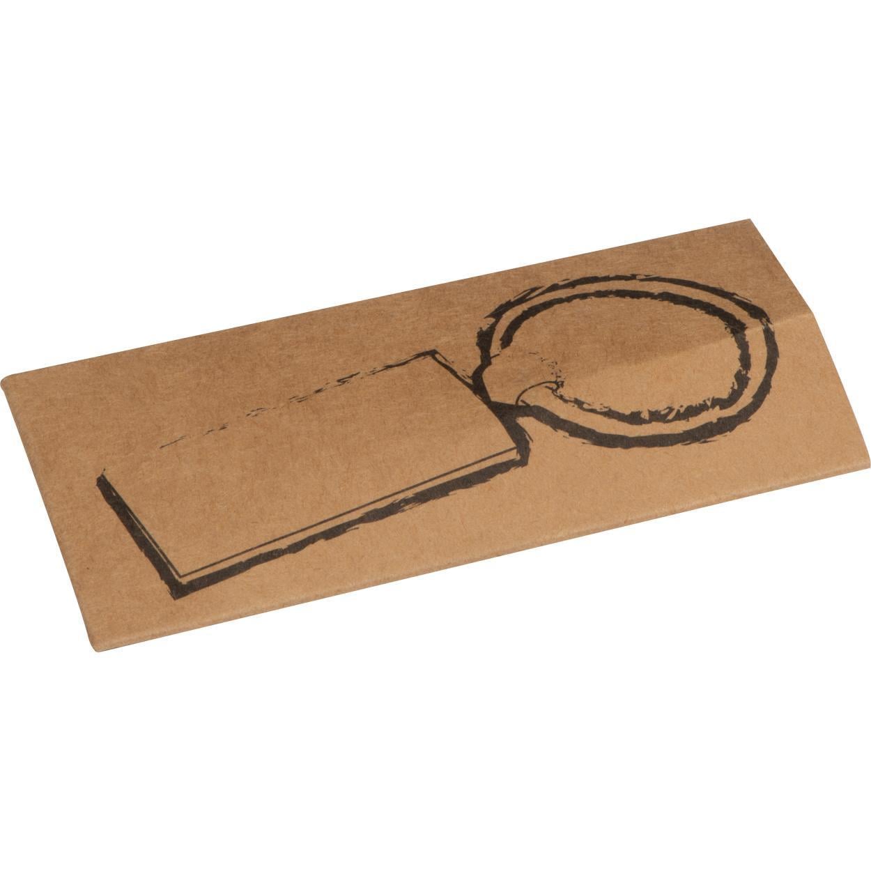 Sleutelhanger, rechthoekig sample