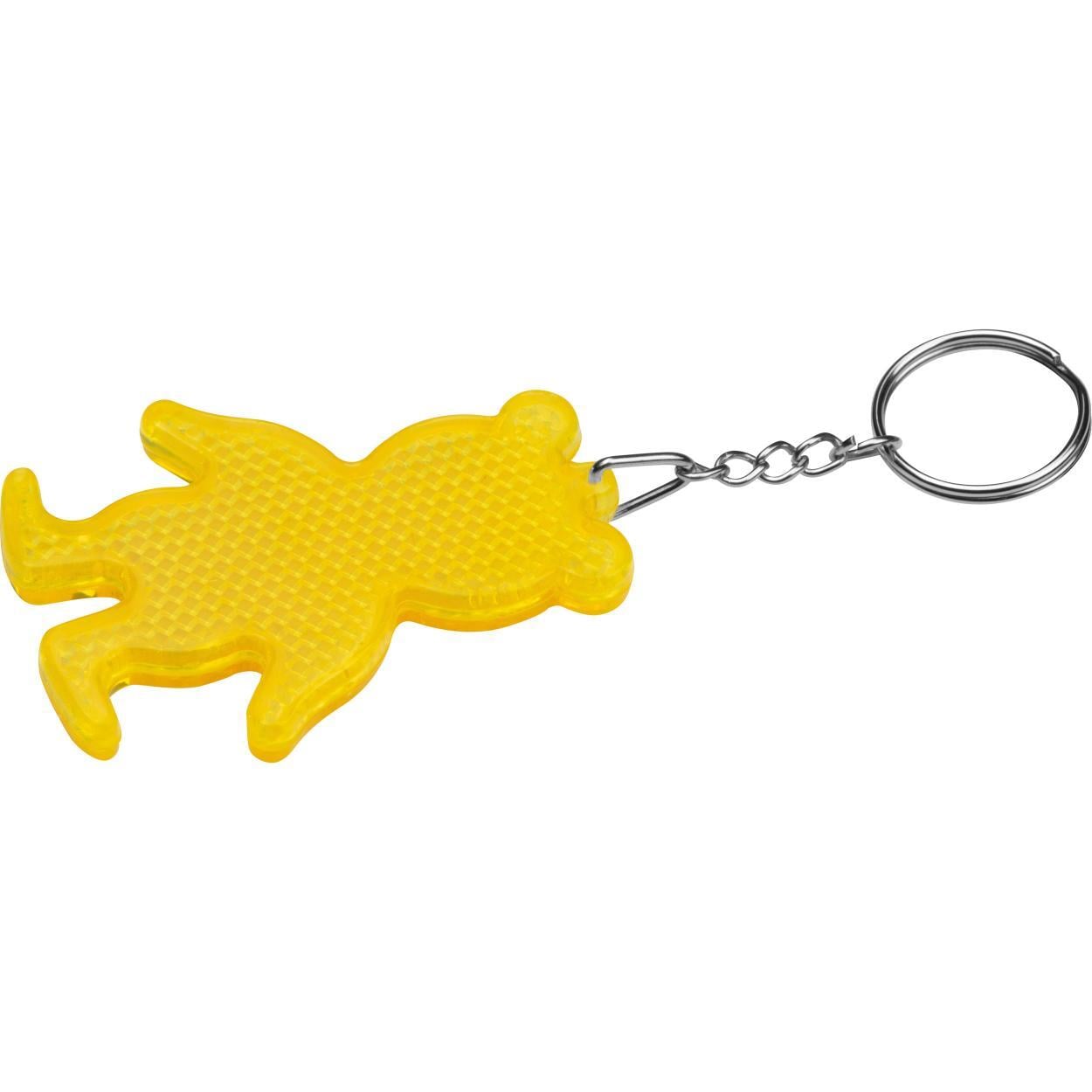 Reflecterende sleutelhanger Beer bedrukken