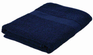 Badhanddoek 140x70 cm rood Borduren 947