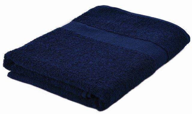 Badhanddoek 140x70 cm rood Borduren 947