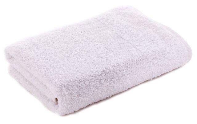 Handdoek budget 100x50 blauw 1 kleur tr 4918