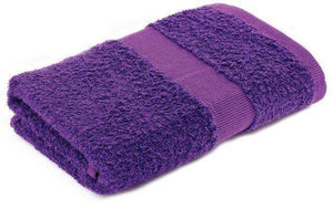 Handdoek budget 100x50 rood 1 kleur tr 4922