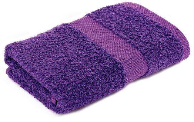 Handdoek budget 100x50 rood 1 kleur tr 4922