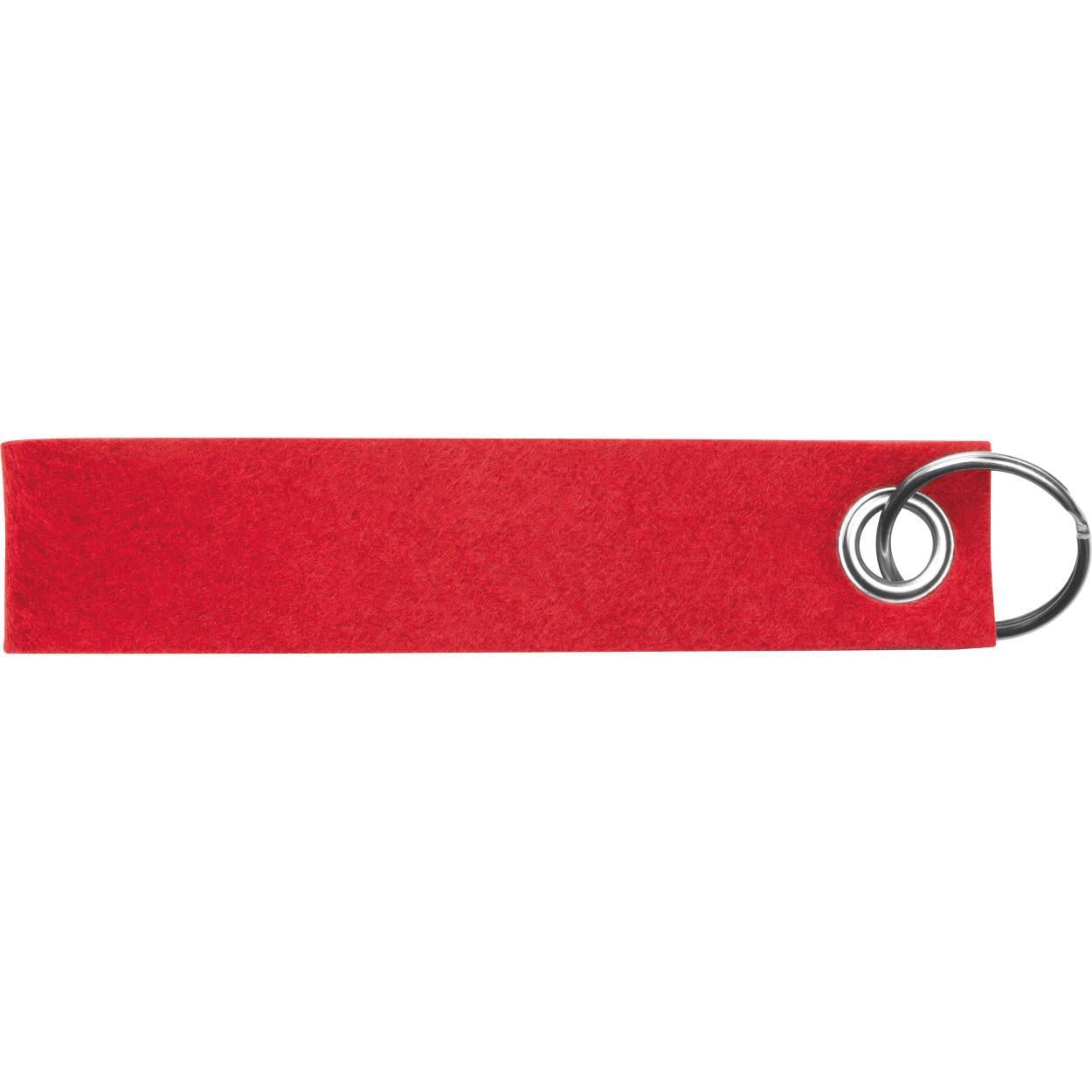 Sleutelhanger van RPET-vilt sample